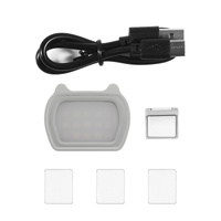 Universal Cat Ears Magnetic Fill Light for Dji Om Series - Multi Functional Beauty Selfie Light thumbnail