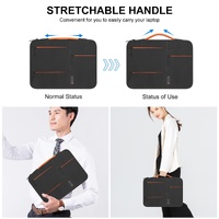 14-15 Inch Laptop Sleeve Briefcase for Macbook Samsung Thinkpad Sony Dell Alienware Chuwi Asus Hp - Grey thumbnail