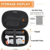Compact Storage Bag for Insta360 Flow Zhiyun and Feiyu thumbnail