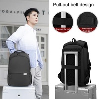 Multifunctional Oxford Laptop Backpack - Cxs-621 - Grey thumbnail