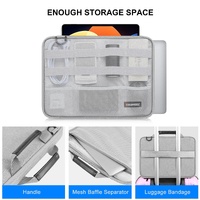 Convertible Laptop Bag for Macbook Thinkpad Asus Hp - Grey thumbnail