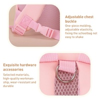 Kids' Anti-lost School Bag - Secure & Stylish - Pink Apple Medium thumbnail