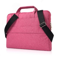 13.3 Inch Laptop Bag - Portable one Shoulder Zipper Design for Macbook Samsung Sony Dell Alienware Chuwi Asus Hp - Blue thumbnail