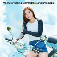 Sun Protection Golf Shawl Sleeves for Outdoor Sports and Cycling - Deep Gray thumbnail