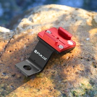 Universal Motorcycle Mount for Action Cameras - Red thumbnail