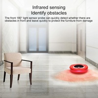 Smart Household Sweeping Robot - Fd-rsw c - Red thumbnail