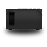 Mini Led Projector Home Theater Supports Hdmi & Av & Sd & Usb - Silver thumbnail