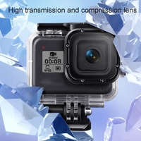 Waterproof Housing for Gopro Hero8 with Mount Filters Strap and Anti-fog Inserts thumbnail