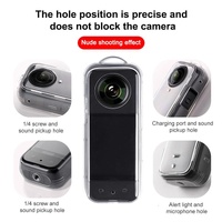 Clear Tpu Protective Case for Insta360 X3 - Full Body thumbnail