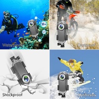 Waterproof Housing for Insta360 one X2 - 30m Depth thumbnail