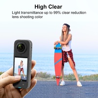 Curved Hd Tempered Glass Screen Protector for Insta360 X4 - 9h 2.5d thumbnail