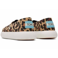 TOMS Womens Canvas Slip On Shoes Sneakers Flats Platform Espadrilles - Leopard Print - US 9 thumbnail