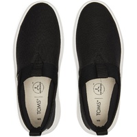 TOMS Mens Canvas Slip On Shoes Casual Sneakers Breathable Espadrilles - Black - US 9 thumbnail