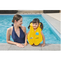 Inflatable Vest For Learning to Swim Buoyancy Float Swim Pool 51 cm x 46 cm thumbnail