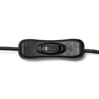 32cm Wooden Base Modern Desk Table Lamp Light Metal Shade Designer - White thumbnail