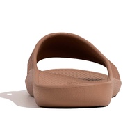 Archline Rebound Orthotic Slides Flip Flop Thongs Slip On Arch Support - Putty - Euro 39 thumbnail