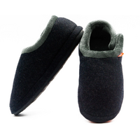 ARCHLINE Orthotic Slippers CLOSED Arch Scuffs Orthopedic Moccasins Shoes - Charcoal Marle - EUR 35 thumbnail