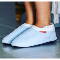 ARCHLINE Orthotic Slippers Closed Scuffs Pain Relief Moccasins - Sky Blue - EUR 42 thumbnail