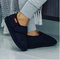 ARCHLINE Orthotic Plus Slippers Closed Scuffs Pain Relief Moccasins - EUR 42 thumbnail