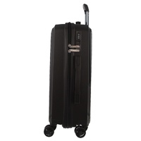 Pierre Cardin Inspired Milleni Hardshell 3-Piece Luggage Bag Set Travel Suitcase - Black thumbnail
