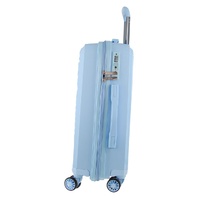 Pierre Cardin Inspired Milleni Hardshell 3-Piece Luggage Bag Set Travel Suitcase - Blue thumbnail