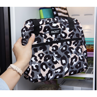 PACKIT Freezable Ice Lunch Bag Tote Food Storage Camping Travel Tiger - Wild Leopard thumbnail