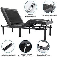 S*MAX Queen Adjustable Zero Gravity Bed Frame with Dual Motors Wireless Remote & USB Ports thumbnail