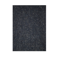 100% SHETLAND WOOL CREW Round Neck Knit JUMPER Pullover Mens Sweater Knitted - Navy (45) - 5XL thumbnail