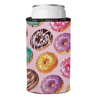 Donuts Go Nuts Stubby Cooler - Standard thumbnail