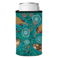 Sea Otters Chillin Stubby Cooler - Standard thumbnail
