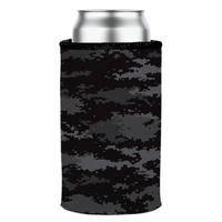 Digital Pixel Black Camo Stubby Cooler - Standard thumbnail