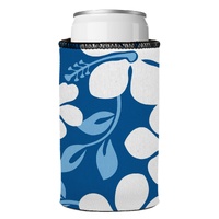 Hibiscus Flower Stubby Cooler - Standard thumbnail