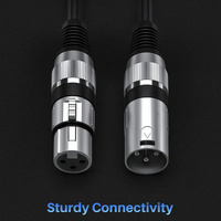 10m Hridz XLR Cable Male To Female Audio Output and Input Apply To KTV Microphone thumbnail