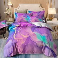 Modern Stripes Duvet Cover Set - Wrinkle-Resistant Material-King thumbnail