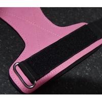 1 Pair Yellow Durable Gym Palm Guard with Ultra-fiber Leather for Heavy Lifting - Wrist Support Straps for Pull-ups and Deadlifts thumbnail