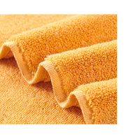Bright Orange Premium Thick Cotton Bath Towel for Adults - Soft and Absorbent Bathroom Towel thumbnail