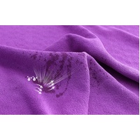 Purple Plum Blossom Yoga Towel Mat - Absorbent, Thick, Non-Slip, Portable Fitness Blanket for Home Use 183*63CM thumbnail