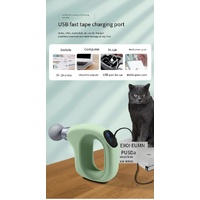 Green Mini Handheld Fascia Gun - Quiet, Portable, and Adjustable 12-Speed Muscle Massager for Neck, Back, and Full Body Relief, ABS+TRP Material thumbnail