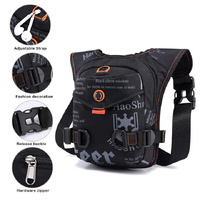 Dark Green Rugged Polyester Waist Pack - Stylish, Multi-Compartment Crossbody Bag for Outdoor Adventures thumbnail