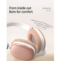 Blue Wireless Bluetooth Headphones - Over-Ear, Deep Bass, Foldable, Long Battery Life thumbnail