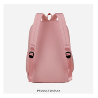 Black Large Capacity Travel Backpack for Girls - Waterproof School Bag with Detachable Pencil Case thumbnail