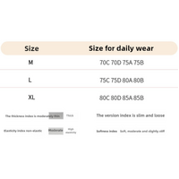 Size L Brown French Style Mulberry Silk Wireless Bralette - Triangle Cup Anti-Sagging Bra for Fuller Busts, Lightweight Comfort thumbnail