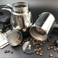 Electric Espresso Moka Coffee Make 6Cups Stainless Steel Italian Classic AU STOCK thumbnail