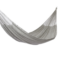 Mayan Legacy Jumbo Size Outdoor Cotton Mexican Hammock in Dream Sands Colour thumbnail