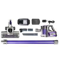 Devanti Stick Vacuum Cleaner Bagless Cordless 150W Purple thumbnail
