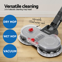 Devanti Stick Vacuum Cleaner Mop Head 350W Grey thumbnail