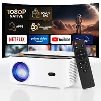 Devanti Video Project 4K 1080P Android 5G Wifi Home Cinema thumbnail