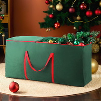 Jingle Jollys Christmas Tree Storage Bag Fits Up to 8ft Tree Xmas Bag Green thumbnail