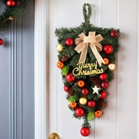 Jingle Jollys Hanging Christmas Garland 50CM Ornaments Party Decorations thumbnail