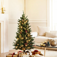 Jingle Jollys Mini Christmas Tree 90cm LED Xmas Tree Party Decorations thumbnail